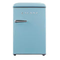 18 In. 2.5 Cu. Ft. Retro Single Door Refrigerator, Bebop Blue, Energy Star